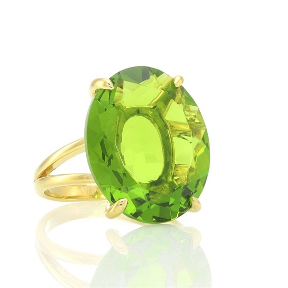 Peridot Gold Filled Ring - Picture 5 of 6